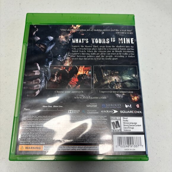 Xbox One: Thief - Preowned - 1835 - Picture 4 of 4